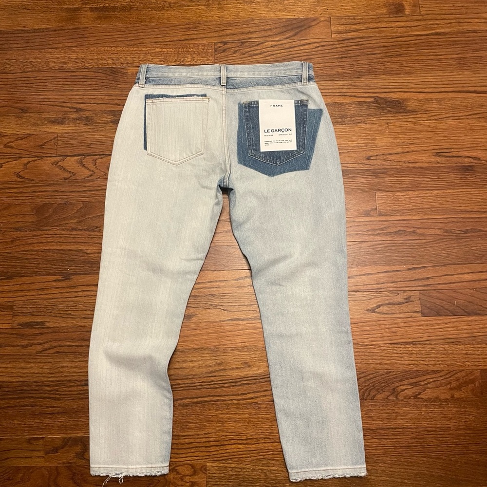 Frame Le Garcon Straight Leg jean Sz28 - Picture 5 of 5